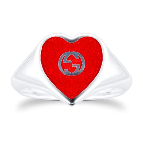 gucci ring heart|heart gucci ring gucci store.